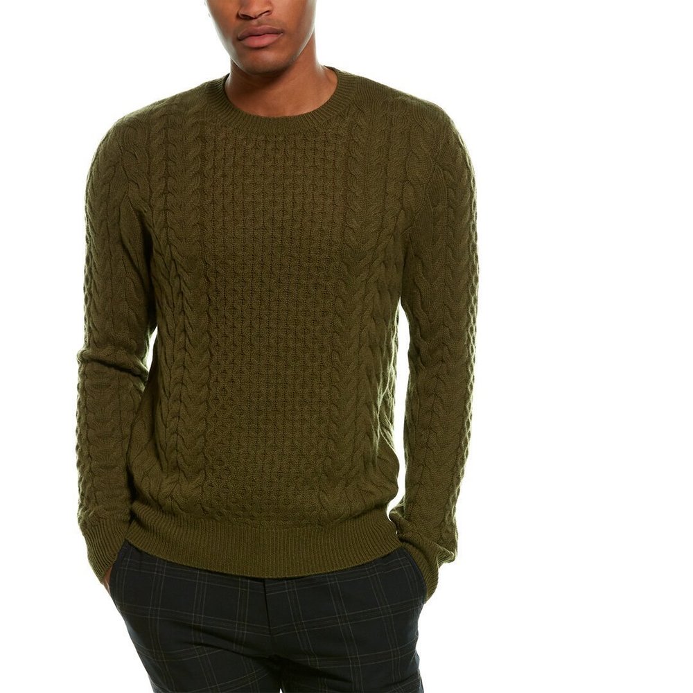 KIER+J Wool & Cashmere-Blend Sweater
